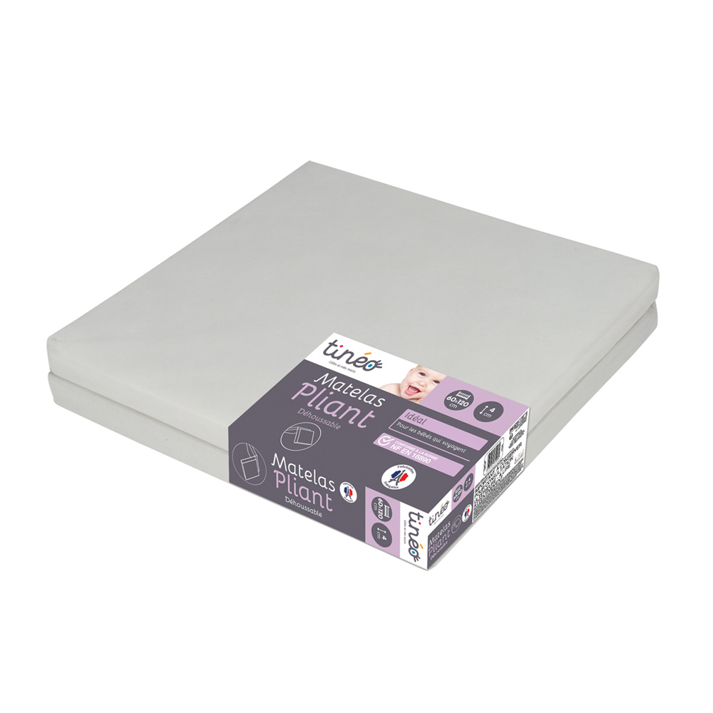 Matelas GARO 60x120 pour lit bébé et lit enfant empilable