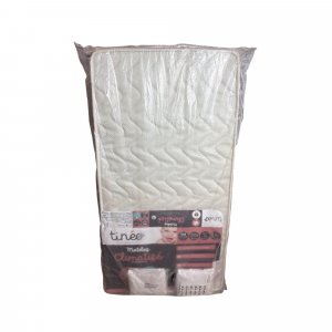 Les imparfaits - pack matelas climatisé + alèse blanc + drap housse blanc - 60 x 120 cm Tineo