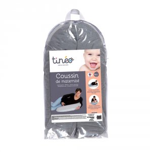 Coussin de maternité éponge gris Tineo