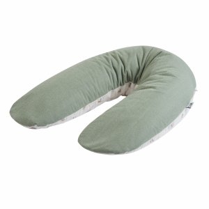 Coussin d'allaitement éponge vert sauge Tineo