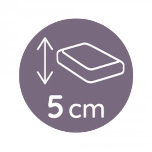 Matelas de berceau 80 x 40 cm Tineo