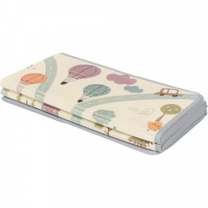 Grand tapis d'éveil réversible voitures / animaux Tineo