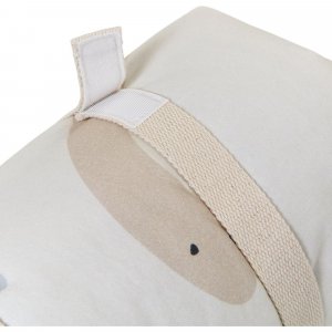 Tapis de jeu nomade en jersey coton 100 x 100 cm dinosaures Tineo