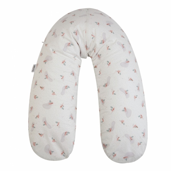 Coussin d'allaitement éponge noisette Tineo