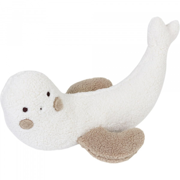 Coussin d'allaitement phoque en bouclette Tineo