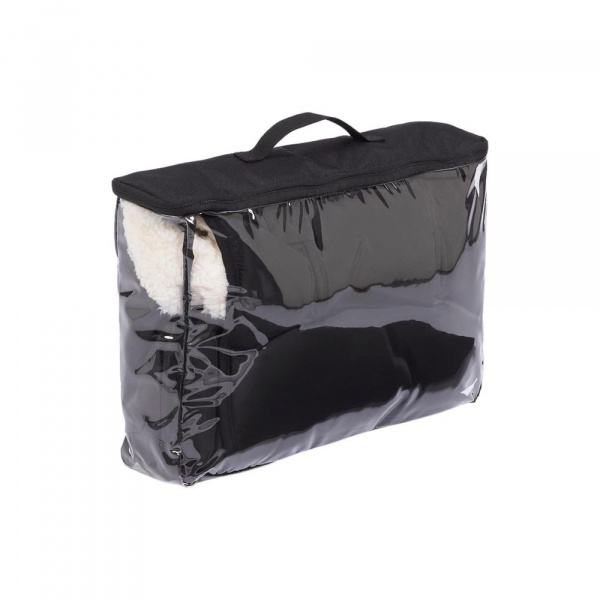 Chancelière universelle noire pour poussette Tineo