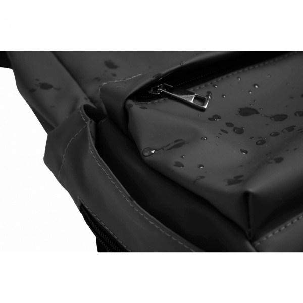 Sac à dos à langer casual noir Tineo