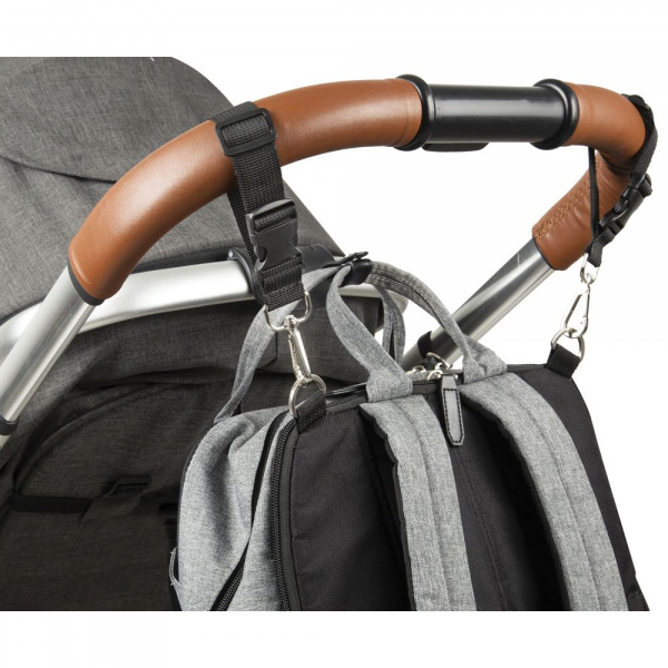 Lot de 2 attaches poussette pour sac à langer Tineo