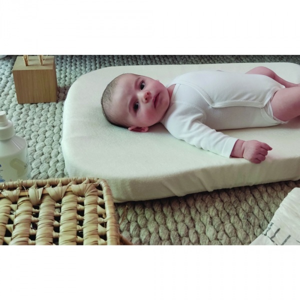 Housse de matelas à langer en viscose de bambou Tineo