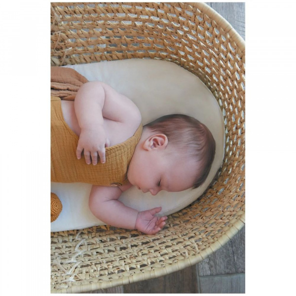 Matelas de berceau écru Tineo