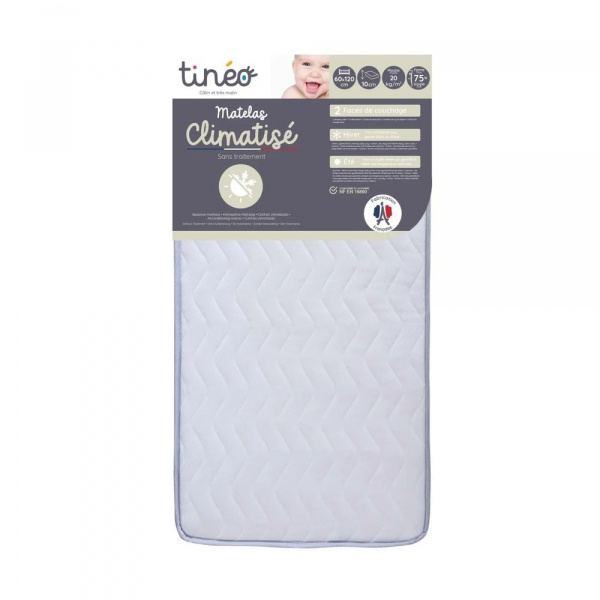 Matelas bébé climatisé 60x120 cm Tineo