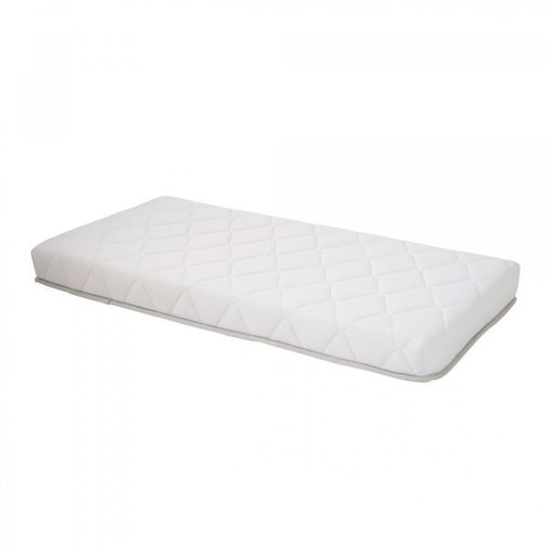 Pack matelas climatisé + alèse blanc + drap housse blanc - 60 x 120 cm Tineo