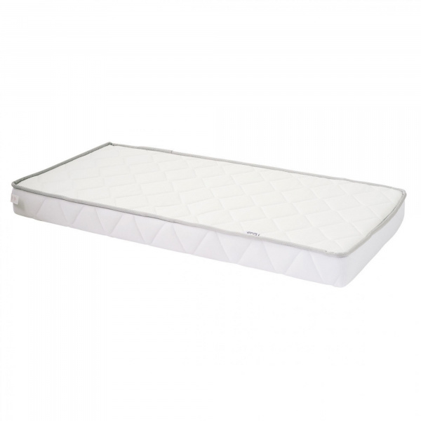Pack matelas climatisé + alèse blanc + drap housse blanc - 70 x 140 cm Tineo