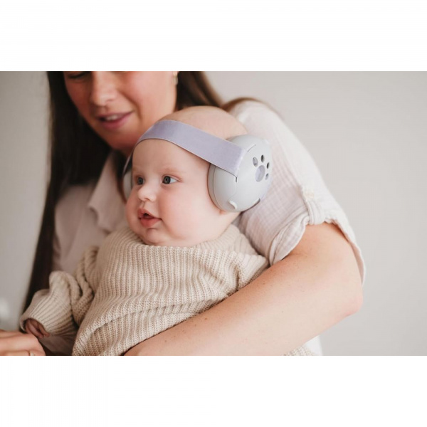 Casque anti-bruit pour bébé gris Tineo