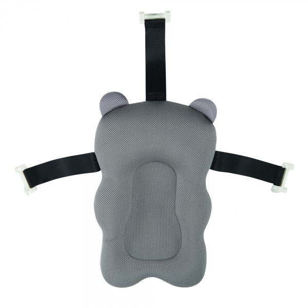 Coussin de bain panda gris Tineo