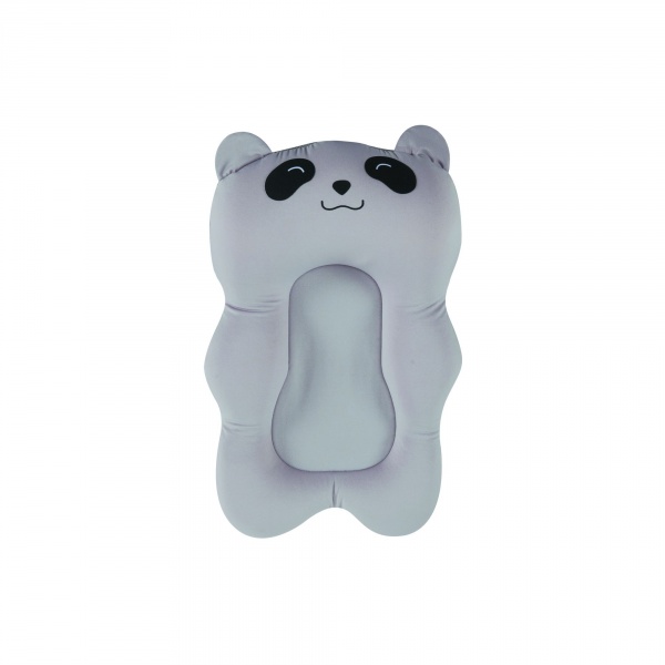 Coussin de bain panda gris Tineo
