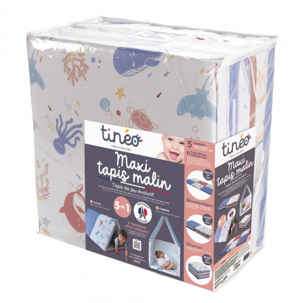 Maxi tapis malin trésors de l'océan Tineo