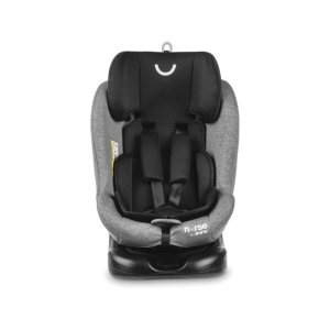 Siège auto pivotant giro 360° groupe 0+/1/2/3 noir gris Nurse