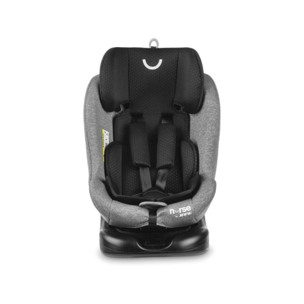 Siège auto pivotant giro 360° groupe 0+/1/2/3 noir gris Nurse