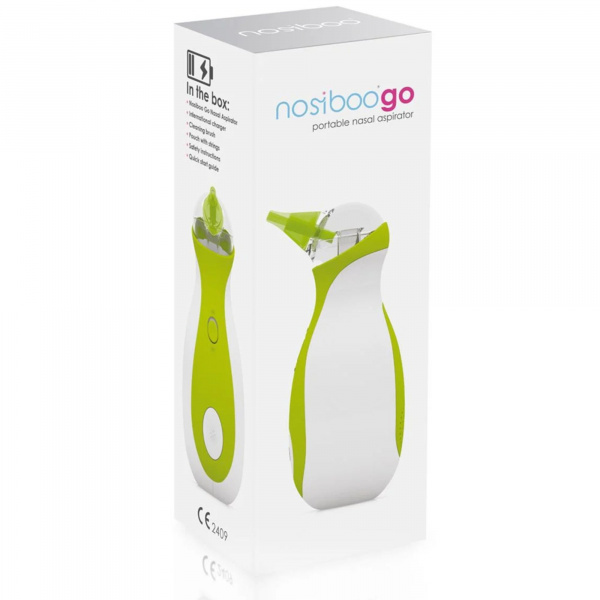 Mouche-bébé portatif go vert Nosiboo