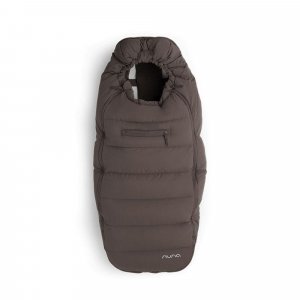 Chancelière et moufles pour poussette chestnut Nuna