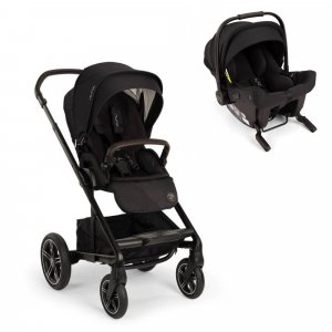 Poussette duo mixx next element + siège auto pipa urbn caviar - collection bmw Nuna