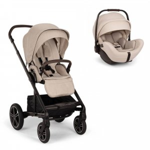 Poussette duo mixx next + siège auto arra flex biscotti Nuna