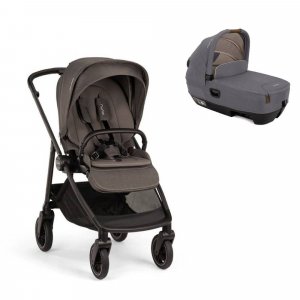 Poussette duo swiv + nacelle cari next thunder Nuna