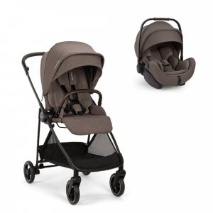 Poussette duo ixxa next + siège auto arra flex chesnut Nuna