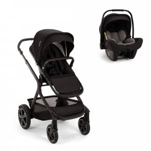 Poussette duo demi next + siège auto pipa next caviar Nuna
