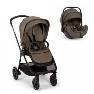 Poussette duo triv next + siège auto arra flex pistachio Nuna