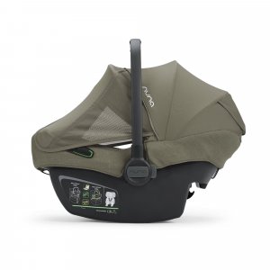 Poussette duo poussette triv next pistachio + siège auto pipa next pine Nuna