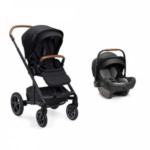 Poussette duo mixx next + siège auto pipa next caviar Nuna