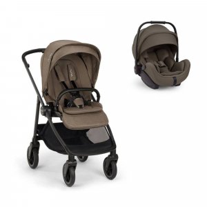 Poussette duo swiv + siège auto arra flex pistachio Nuna