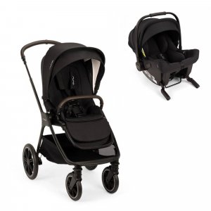Poussette duo triv lx + siège auto pipa urbn caviar Nuna