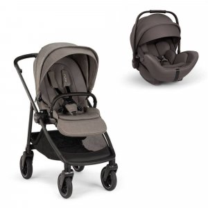 Poussette duo swiv granite + siège auto arra flex thunder Nuna