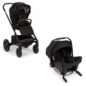 Poussette duo mixx next + siège auto pipa urbn caviar Nuna