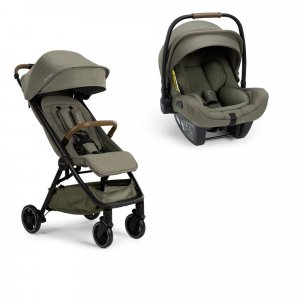 Poussette duo trvl lx + siège auto pipa next pine Nuna