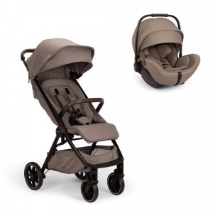 Poussette duo trvl lx cedar + siège auto arra flex cedar Nuna