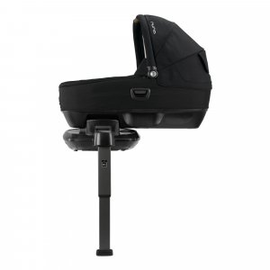 Poussette duo swiv caviar + nacelle cari next caviar Nuna