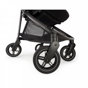 Poussette duo swiv caviar + nacelle cari next caviar Nuna