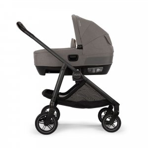 Poussette duo swiv granite + nacelle cari next granite Nuna