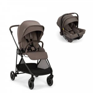Poussette duo ixxa next + siège auto pipa urbn chestnut Nuna