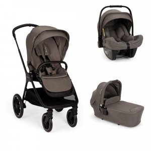 Poussette trio triv lx + siège auto pipa next + nacelle lytl thunder - base curv offerte Nuna