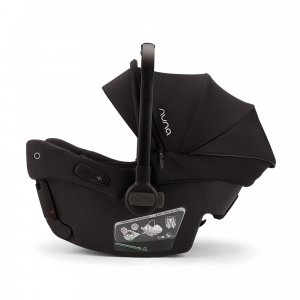 Poussette trio triv lx biscotti + siège auto pipa urbn caviar + nacelle lytl biscotti - base curv offerte Nuna