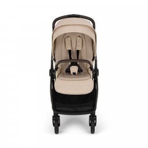 Poussette trio swiv biscotti + siège auto pipa urbn caviar + nacelle lytl biscotti - base curv offerte Nuna