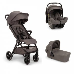 Poussette trio trvl lx + siège auto pipa next + nacelle lytl thunder Nuna