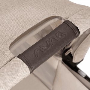 Poussette trio trvl lx mica + siège auto pipa urbn caviar + nacelle lytl biscotti - collection bmw - base curv offerte Nuna