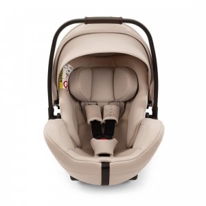 Poussette trio trvl lx mica + siège auto arra flex biscotti + nacelle lytl biscotti - collection bmw - base curv offerte Nuna