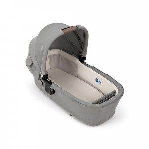 Poussette trio ixxa next + siège auto arra flex caviar + nacelle lytl seasalt Nuna